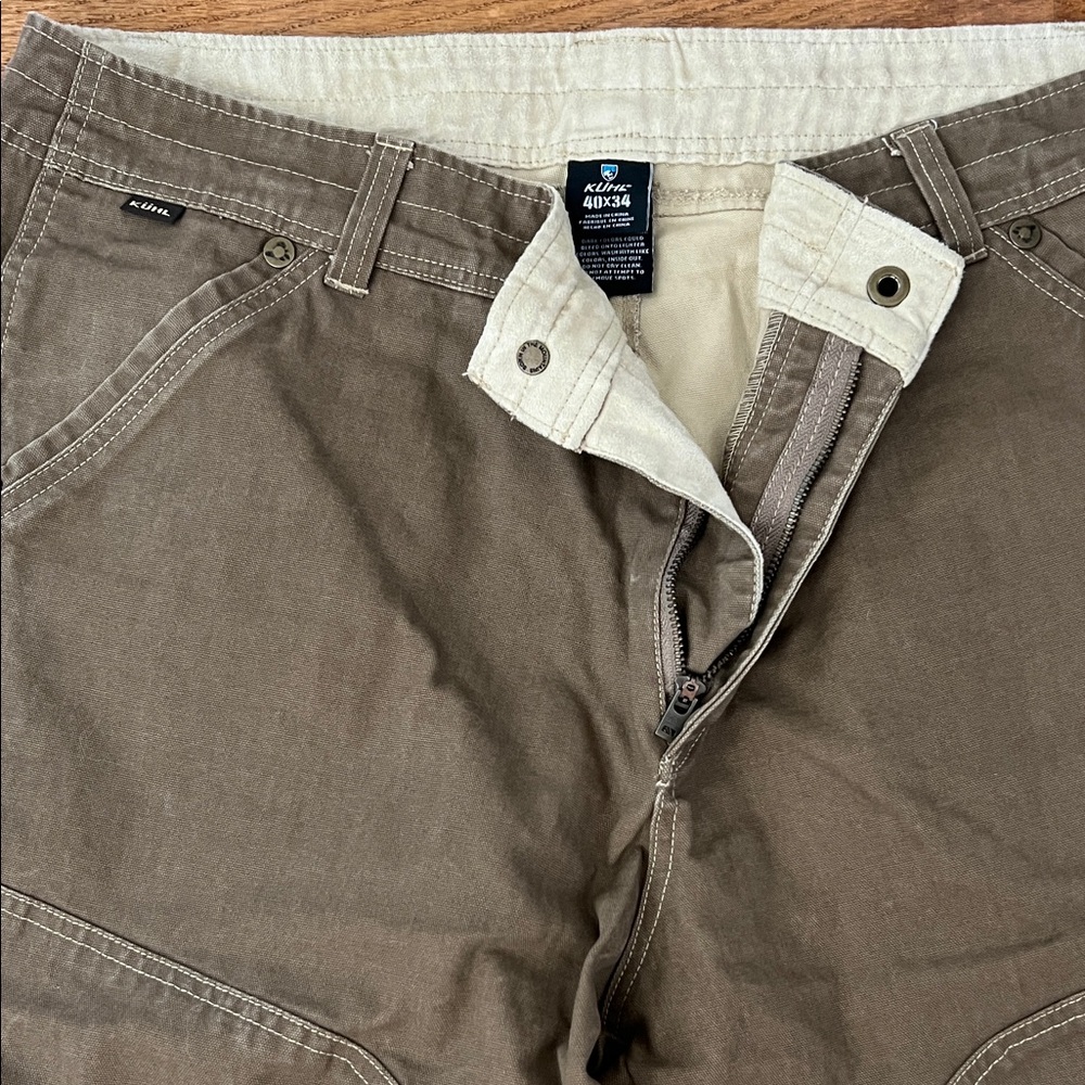 Kuhl canvas Brown Relaxed Fit Pants